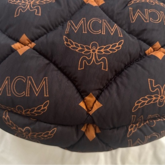 MCM Quilted Black and Brown Bag - Picture 3 of 5